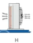 kondenzátor LUVATA KCE52M2 horizontal